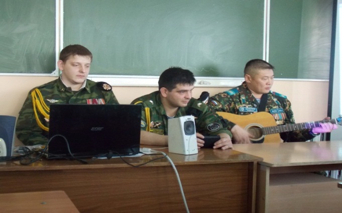 Встреча с участниками боевых действий на территории Абхазии и Чечни